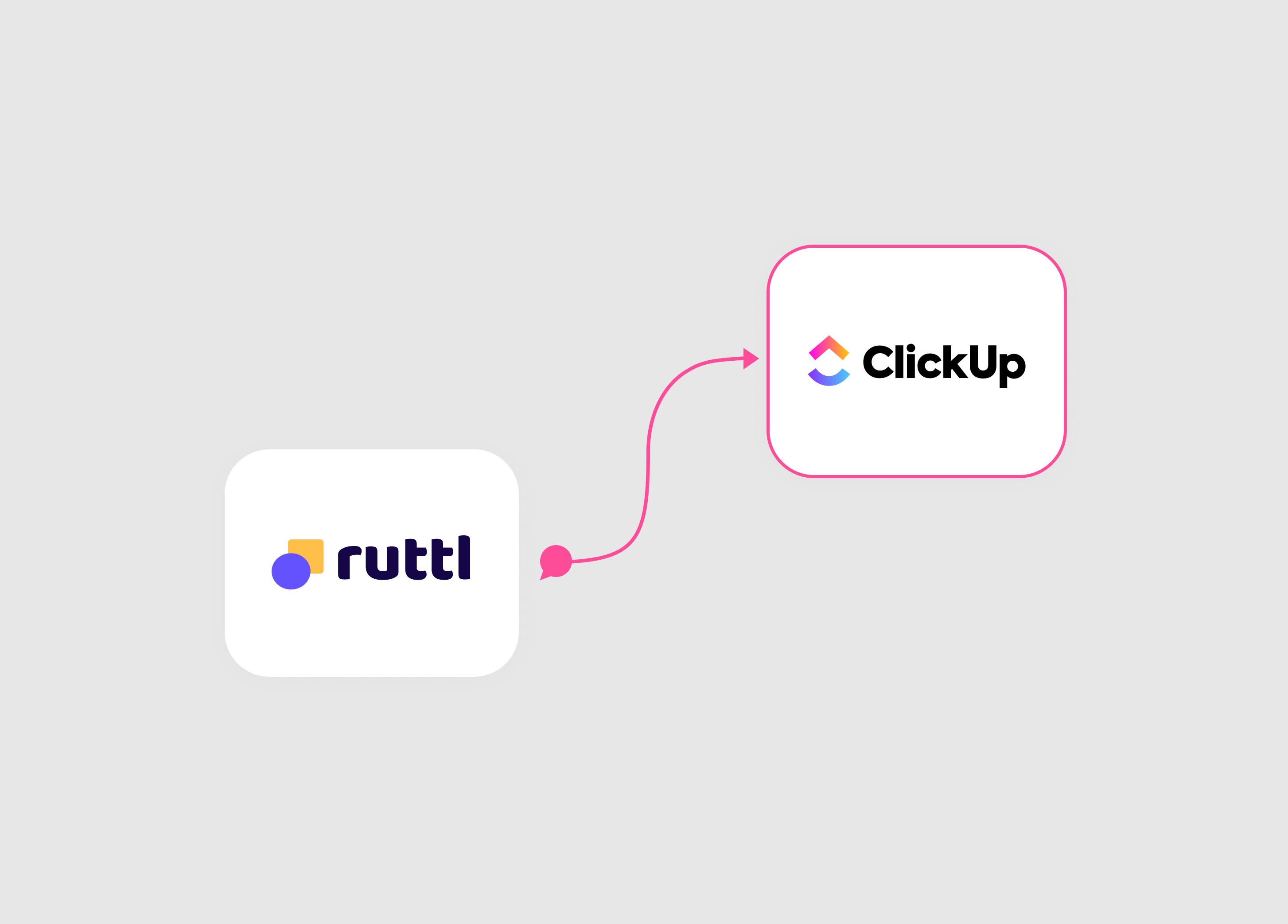 ClickUp ruttl integration creative ClickUp ruttl integration creative