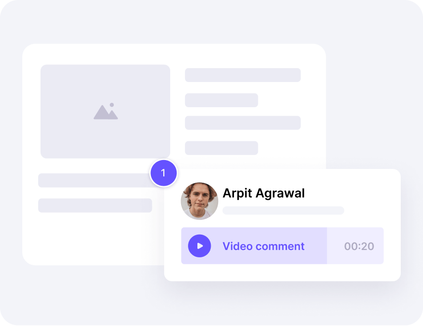 Add video comments Add video comments